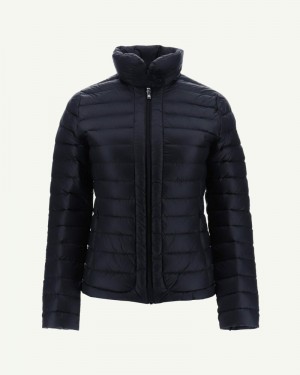 Black JOTT Anna Lightweight Women's Down Jackets | SCV-5643