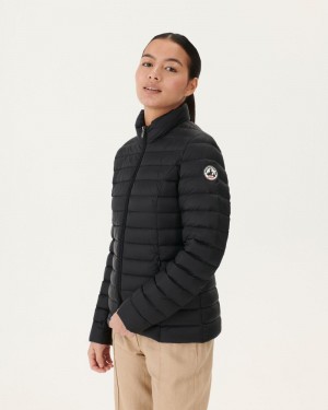 Black JOTT Cha Lightweight Women's Padded Jackets | LTT-2225