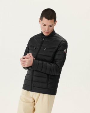 Black JOTT David Men's Down Jackets | QYV-0928