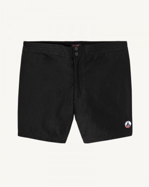 Black JOTT Deauville Men's Swim Shorts | DIV-3061