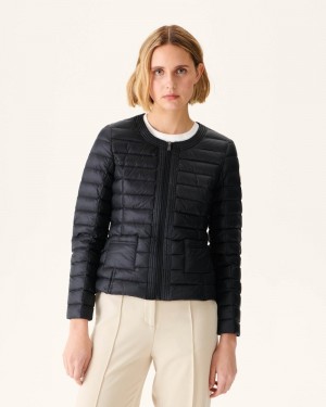 Black JOTT Douda Light Women's Down Jackets | MYM-3408