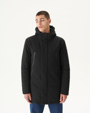 Black JOTT Iceberg Black Men's Puffer Jackets | JIZ-9714