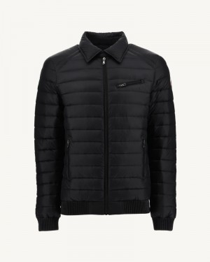 Black JOTT James Down Men's Jackets | EML-8188