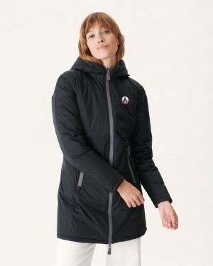 Black JOTT Moscow Reversible Women's Down Jackets | EDE-7913