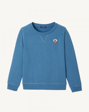 Blue JOTT Barcelos Organic Cotton Kids' Sweatshirts | PLQ-6627