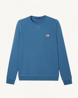 Blue JOTT Braga Men's Sweatshirts | TYF-6452