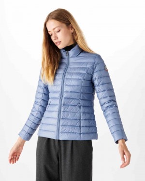 Blue JOTT Cha Light Women's Down Jackets | IHR-5801