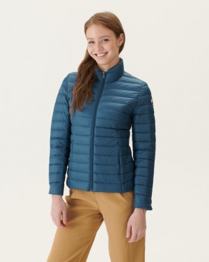 Blue JOTT Cha Lightweight Women's Down Jackets | TSG-0416