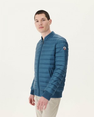 Blue JOTT Light Men's Down Jackets | VLJ-5572