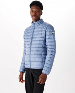 Blue JOTT Mat Light Men's Down Jackets | VCV-0137