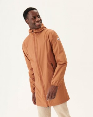 Brown JOTT Stockholm Pocketable Men's Rain Coats | YOH-3095