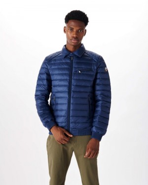 Deep Blue JOTT James Men's Down Jackets | JTS-9707