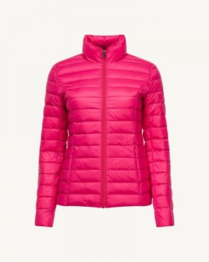 Fushia JOTT Cha Lightweight Women's Down Jackets | WSX-0180