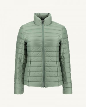 Green JOTT Cha Lightweight Women's Down Jackets | KCB-1998