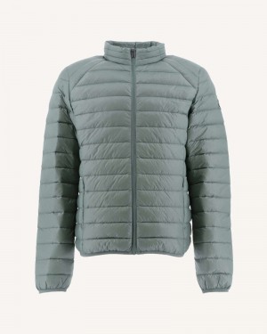 Green JOTT Mat Lightweight Men's Down Jackets | GSI-5887