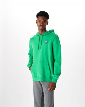 Green JOTT Mataro Men's Hoodie | TTD-2159