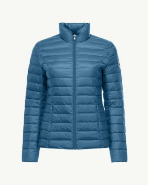 Light Blue JOTT Cha Lightweight Women's Down Jackets | YTJ-4469