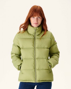 Light Khaki JOTT Cadiz Grand Cold Women's Down Jackets | JIP-4948