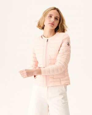 Light Pink JOTT Douda Lightweight Women's Down Jackets | NGS-0048