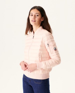 Light Pink JOTT Emmy Light Women's Down Jackets | OLJ-2173