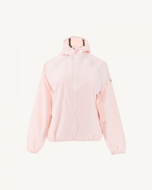 Light Pink JOTT Singapore Packable Waterproof Women's Jackets | ZAP-6512