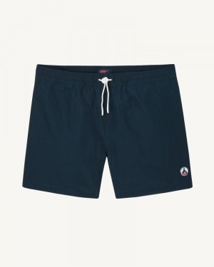 Navy JOTT Biarritz Men's Swim Shorts | XQE-6812