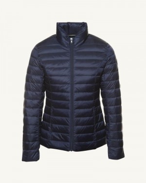 Navy JOTT Cha Lightweight Women's Down Jackets | ESB-1380