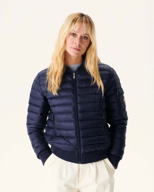 Navy JOTT Emmy Lightweight Women's Down Jackets | COS-2298