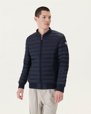 Navy JOTT Jordan Lightweight Men's Down Jackets | LIZ-6615