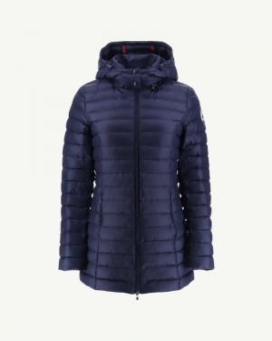 Navy JOTT Nour Mi-longue Women's Down Jackets | BDV-0169