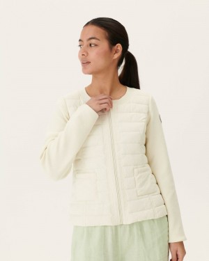 Off-white JOTT Almeria Light Women's Down Jackets | GDP-6307