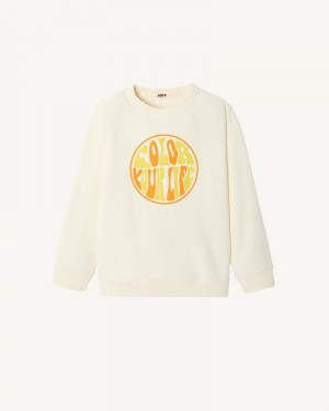 Off-white JOTT Organic Cotton Kids' Sweatshirts | HFY-0542