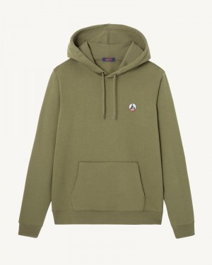 Olive JOTT Mataro Men's Hoodie | UZT-0698