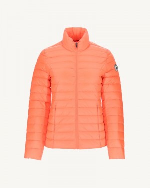 Orange JOTT Cha Light Women's Down Jackets | XWG-4901