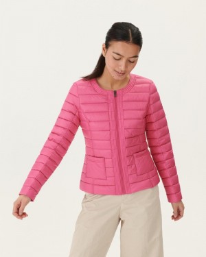 Pink JOTT Douda Light Women's Down Jackets | UCV-9798