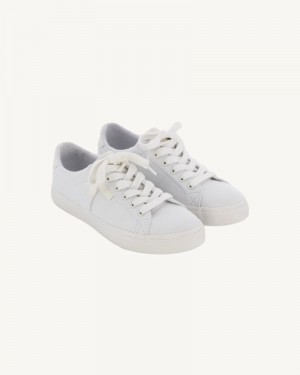 White JOTT Horizon W Canvas Women's Trainers | CDG-0200