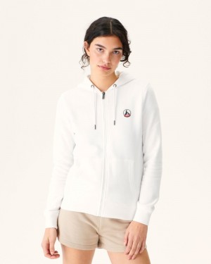 White JOTT Oaxaca Women's Hoodie | JLK-8652