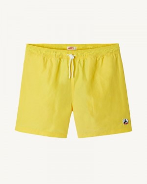 Yellow JOTT Biarritz Men's Swim Shorts | UEA-7120