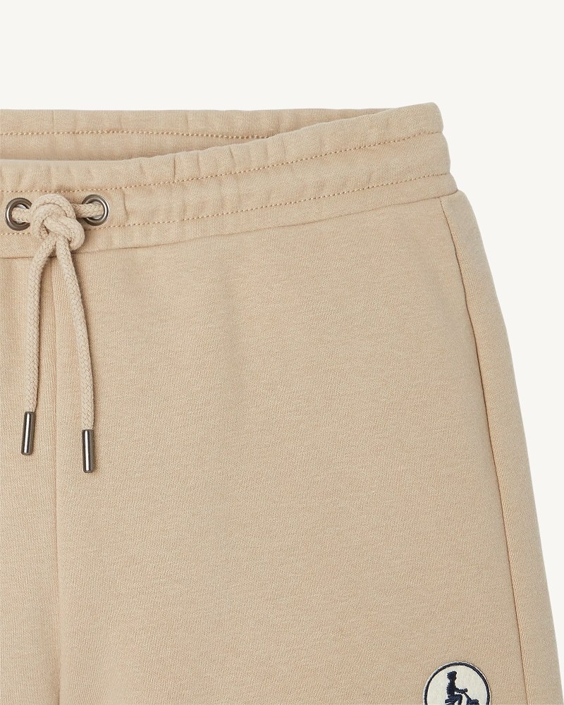 Beige JOTT Barcelona Organic Cotton Women's Shorts | QCV-3373