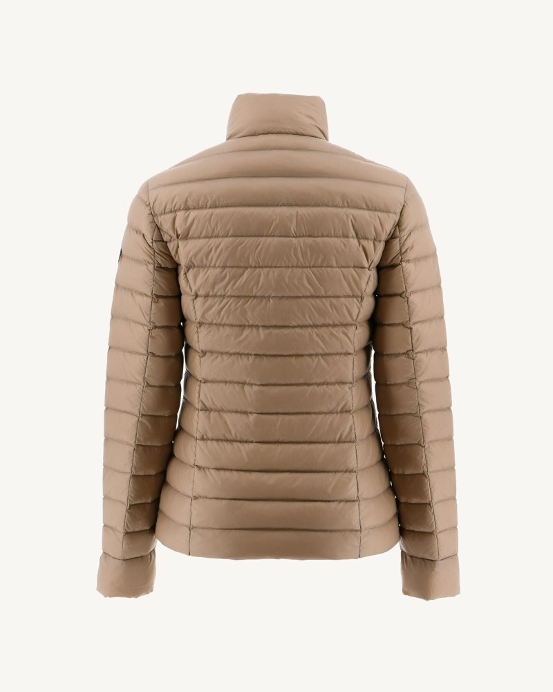 Beige JOTT Cha Light Women's Down Jackets | DWJ-2493