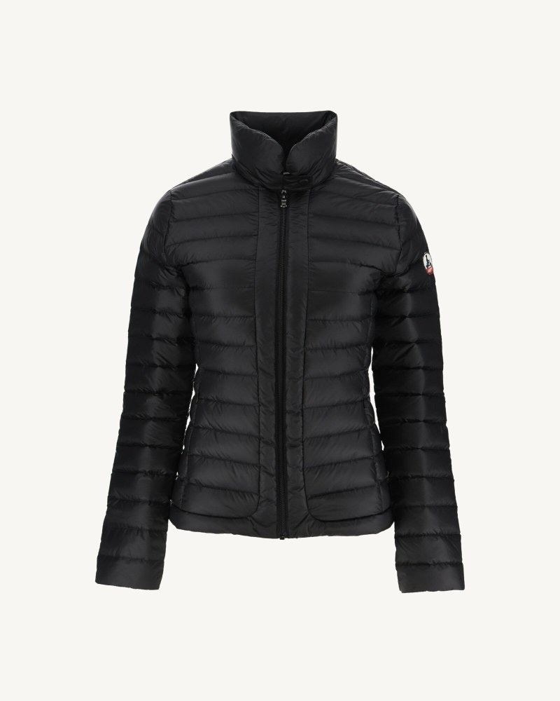 Black JOTT Anna Light Women's Down Jackets | IGR-9064