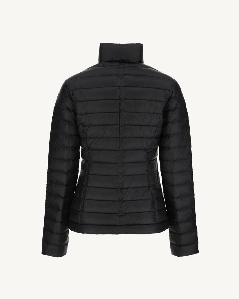 Black JOTT Anna Light Women's Down Jackets | IGR-9064