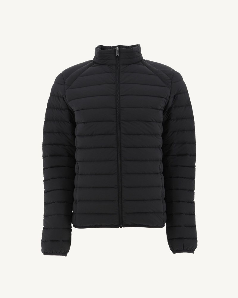 Black JOTT Aragon Light Stretch Men's Padded Jackets | THT-9632