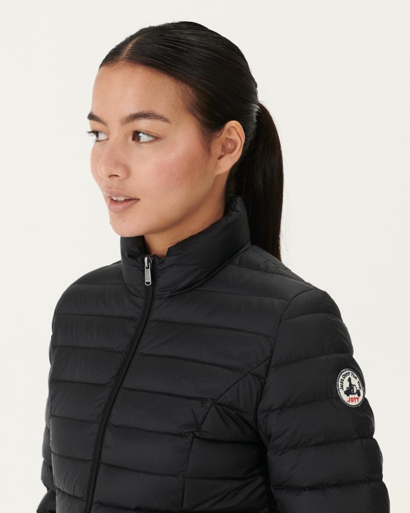 Black JOTT Cha Lightweight Women's Padded Jackets | LTT-2225