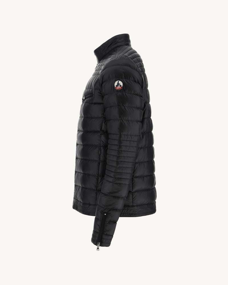 Black JOTT David Men's Down Jackets | ERI-0236