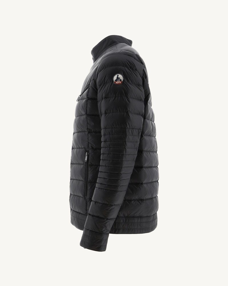 Black JOTT David Men's Down Jackets | QYV-0928