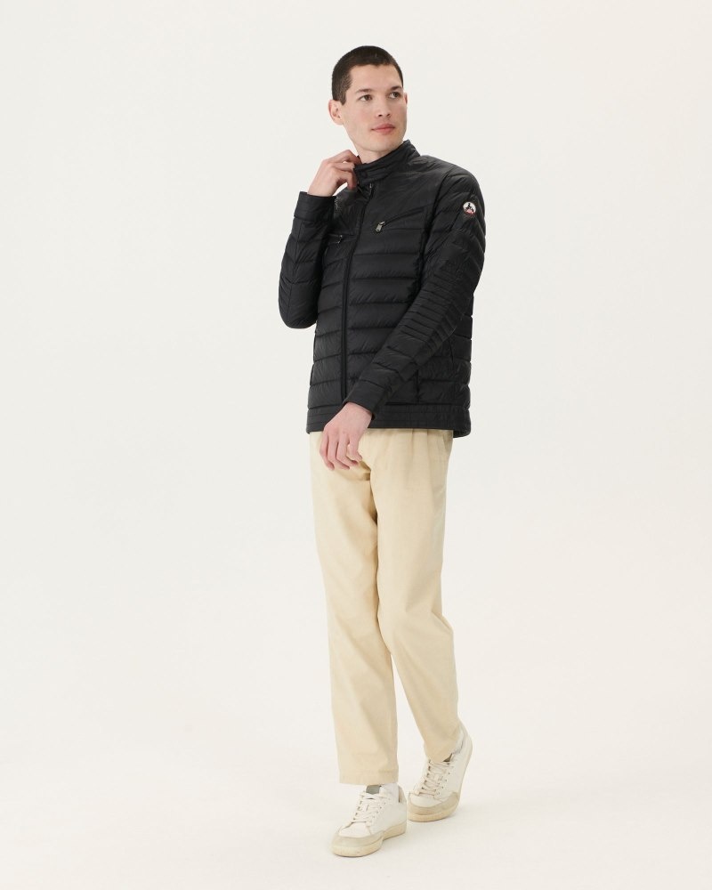 Black JOTT David Men's Down Jackets | QYV-0928