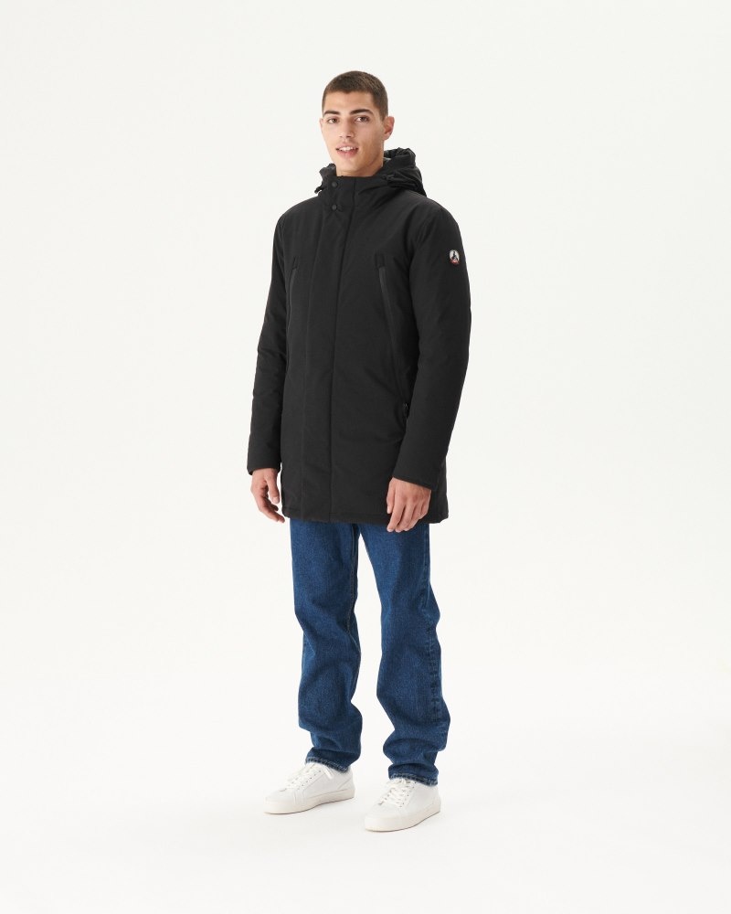 Black JOTT Iceberg Black Men's Puffer Jackets | JIZ-9714