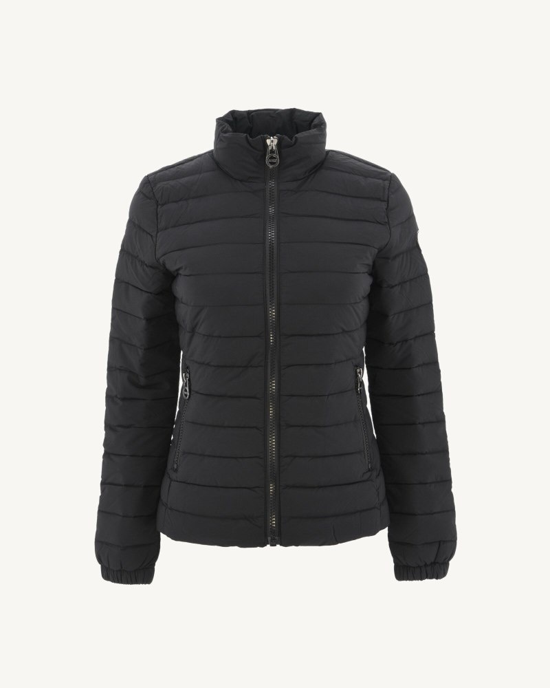 Black JOTT Jade Lightweight Women's Padded Jackets | ISO-7505