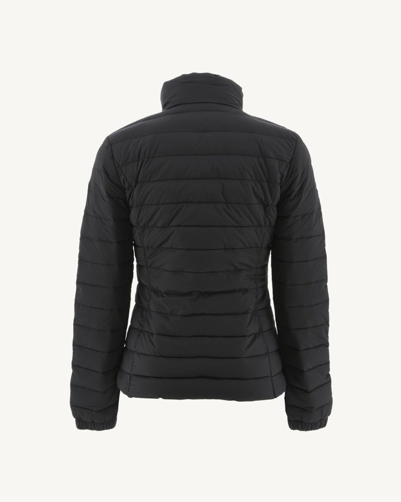 Black JOTT Jade Lightweight Women's Padded Jackets | ISO-7505